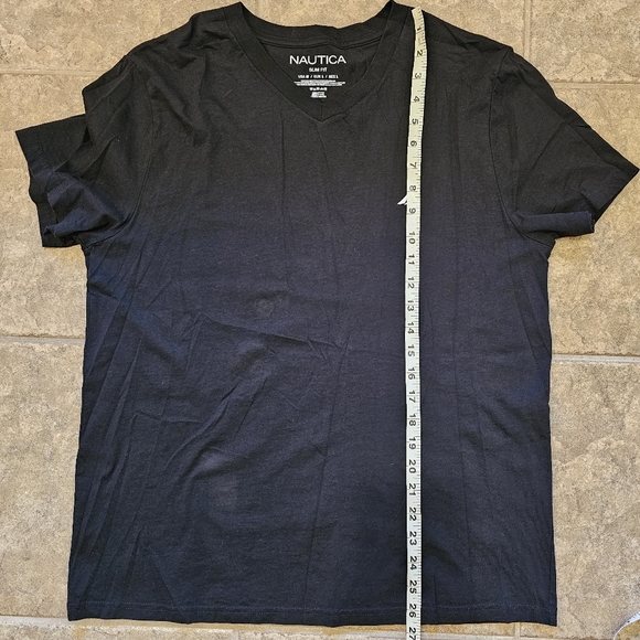 Nautica Men's V-neck Slim Fit T-shirt Medium - Picture 5 of 8